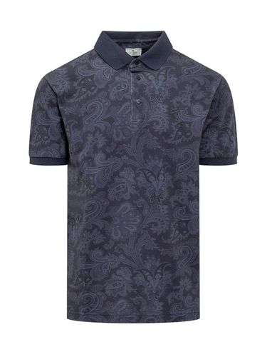 Graphic Printed Polo Shirt Etro - Etro - Modalova