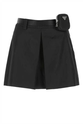 Prada Black Nylon Mini Skirt - Prada - Modalova