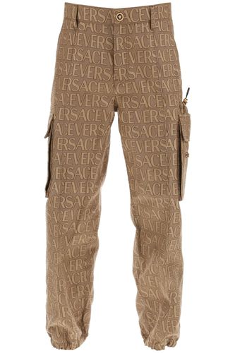 Versace All Over Cargo Trousers - Versace - Modalova