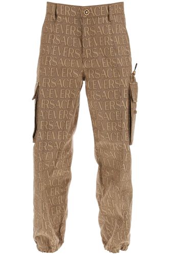 Versace Allover Cargo Pants - Versace - Modalova