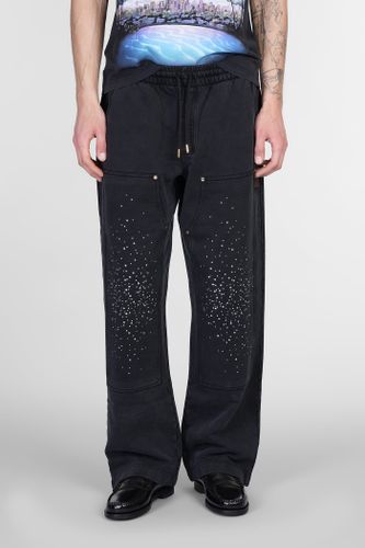 Casablanca Pants In Black Cotton - Casablanca - Modalova