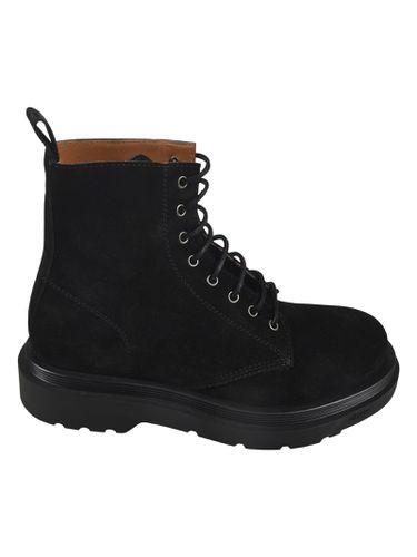 Buttero Stitched Lace-up Boots - Buttero - Modalova