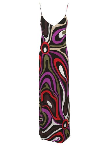 Pucci Long Dress - Crepe De Chine - Pucci - Modalova