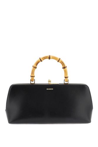 Black Small Goji Bamboo Bag - Jil Sander - Modalova