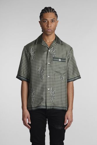 AMIRI Shirt In Green Silk - AMIRI - Modalova