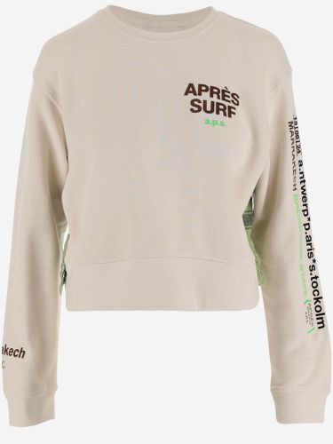 Cotton Sweatshirt With Logo - Apres Surf - Modalova