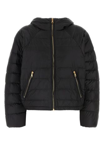 Palm Angels Black Nylon Down Jacket - Palm Angels - Modalova