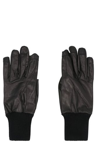 Rick Owens Leather Gloves - Rick Owens - Modalova