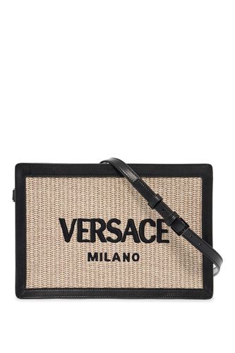 Versace Raffia Pouch For - Versace - Modalova