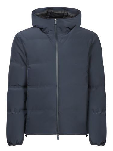 Herno Impact Blue Down Jacket - Herno - Modalova