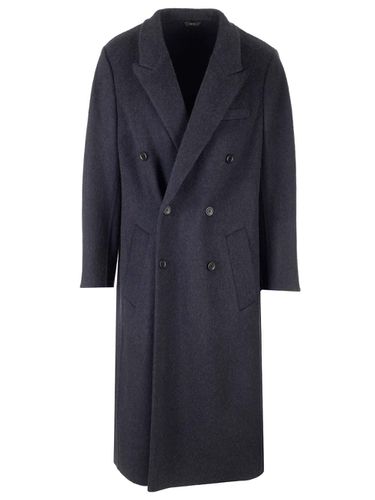 Fendi Long Double-breasted Coat - Fendi - Modalova