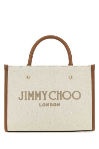 Sand Canvas Avenue Shopping Bag - Jimmy Choo - Modalova