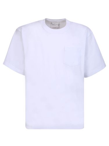 Buckle Detailed Crewneck T-shirt - Sacai - Modalova