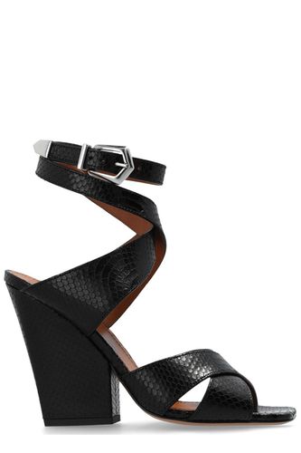 Arizona Embossed Heeled Sandals - Paris Texas - Modalova