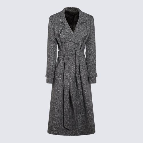 Tagliatore Grey Carola Wool Coat - Tagliatore - Modalova