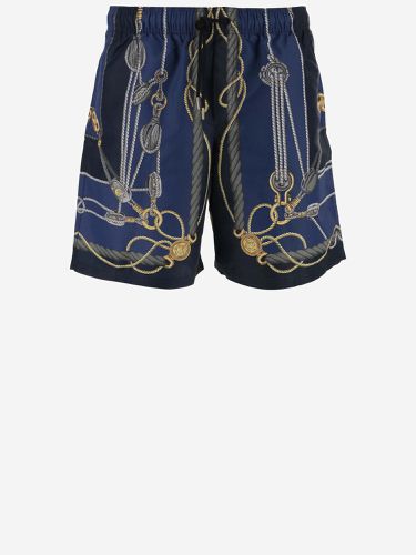 Versace Nautical Print Swimsuit - Versace - Modalova