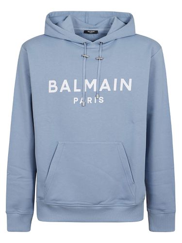 Balmain Printed Hoodie - Balmain - Modalova