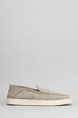 Sneakers In Suede - Giorgio Armani - Modalova