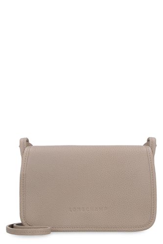 Le Foulonné Leather Crossbody Bag - Longchamp - Modalova