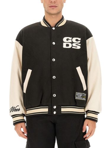 GCDS Wirdo Varsity Bomber Jacket - GCDS - Modalova