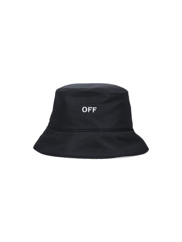 Off-White Logo Bucket Hat - Off-White - Modalova