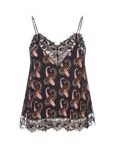 Top With Lace And Paisley Motifs - Etro - Modalova