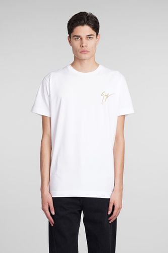 Logo Embroidery T-shirt - Giuseppe Zanotti - Modalova