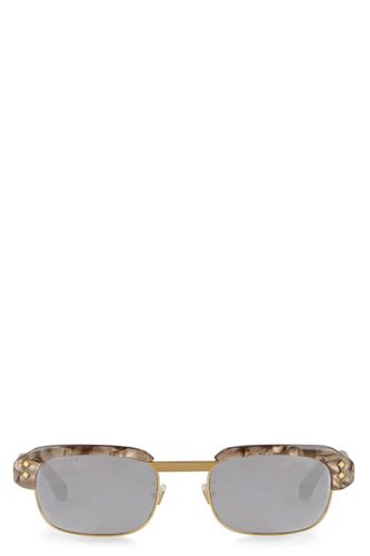 Gucci Rectangular Frame Sunglasses - Gucci - Modalova