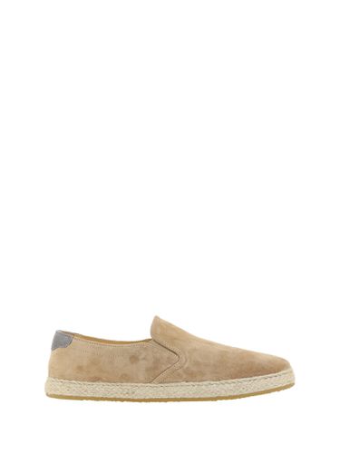 Leather Espadrilles - Brunello Cucinelli - Modalova