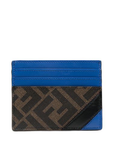 Diagonal Ff Printed Card Holder - Fendi - Modalova