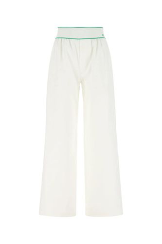 Cotton Wide-leg Pant - Bottega Veneta - Modalova