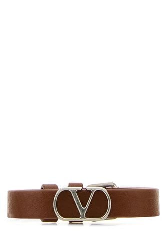 Leather Bracelet Vlogo - Valentino Garavani - Modalova