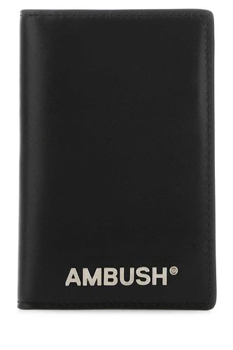 AMBUSH Black Leather Card Holder - AMBUSH - Modalova