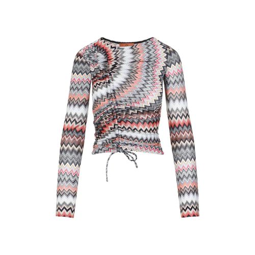 Missoni Side Draped Printed Jumper - Missoni - Modalova