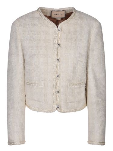 Gucci Buttoned Cream Cardigan - Gucci - Modalova