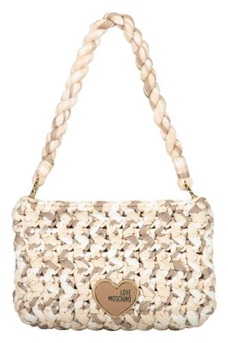 Crochet-knit Shoulder Bag - Love Moschino - Modalova