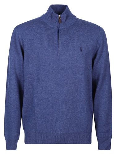 Long Sleeve Half Zip Sweater - Polo Ralph Lauren - Modalova