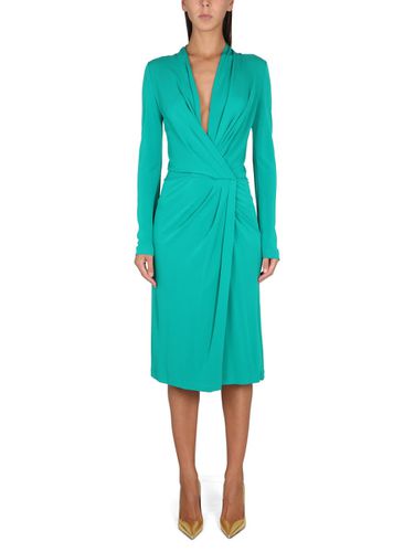 Alberta Ferretti V-neck Dress - Alberta Ferretti - Modalova