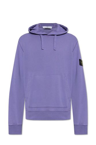 Compass Patch Drawstring Hoodie - Stone Island - Modalova