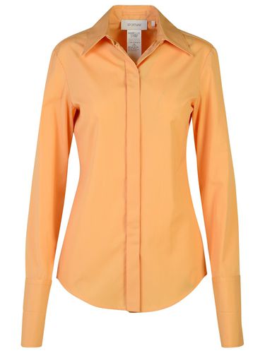 SportMax oste Orange Cotton Shirt - SportMax - Modalova