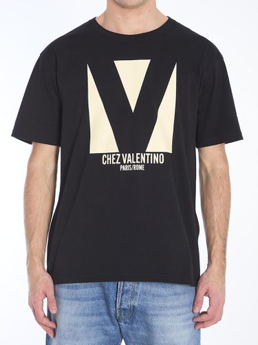 Chez Valentino T-shirt - Valentino - Modalova