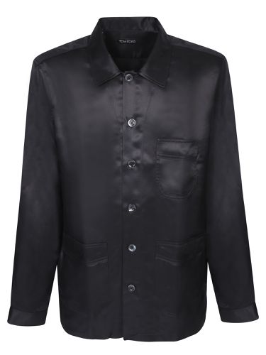 Tom Ford Pockets Black Shirt - Tom Ford - Modalova