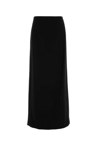 Fendi Black Stretch Cady Skirt - Fendi - Modalova