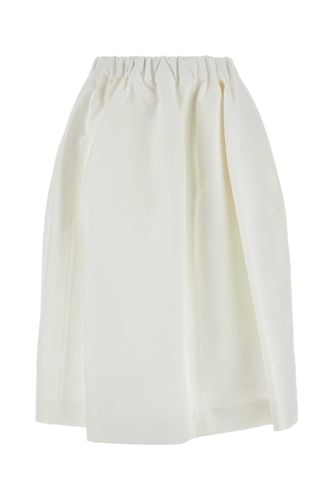 Marni White Cady Skirt - Marni - Modalova