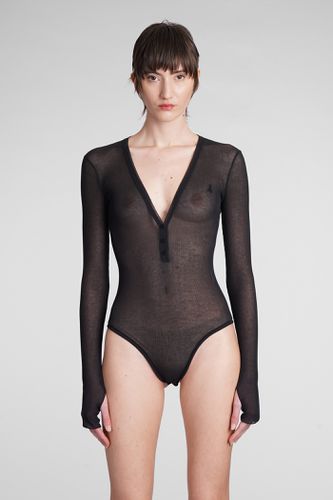 ANDREĀDAMO Body In Black Cotton - ANDREĀDAMO - Modalova