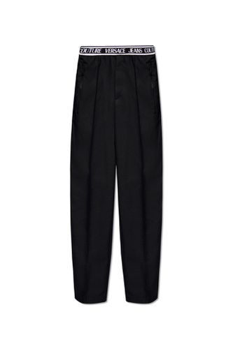 Trousers With Elastic Waist - Versace Jeans Couture - Modalova