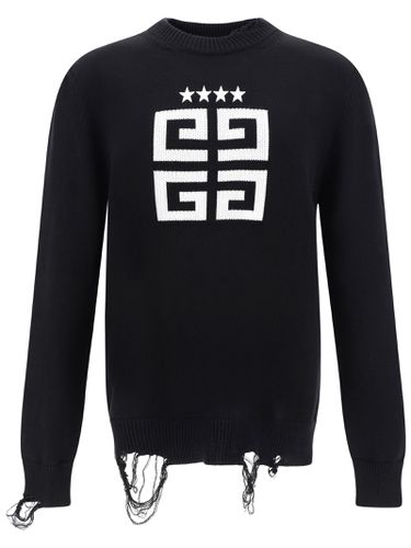 Givenchy Cotton Crew-neck Sweater - Givenchy - Modalova