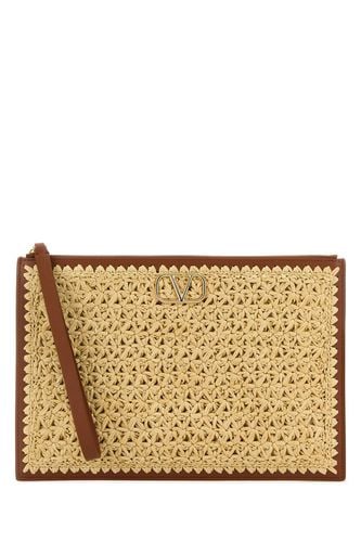 Valentino Garavani Raffia Clutch - Valentino Garavani - Modalova