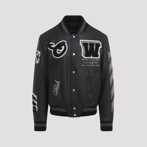 Off-White varsity Bomber Jacket - Off-White - Modalova