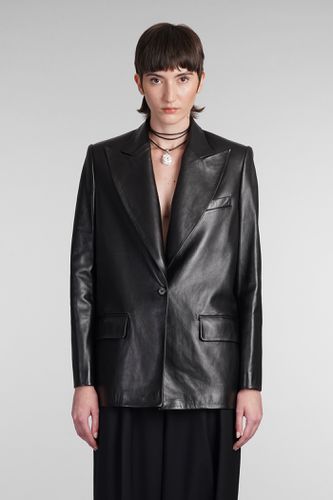 Blazer In Leather - Magda Butrym - Modalova